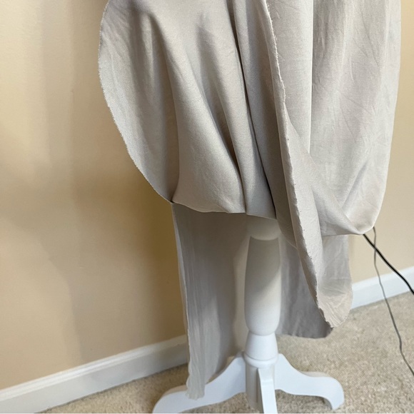 Lush Sleeveless Light Grey Casual Dress - Picture 4 of 12